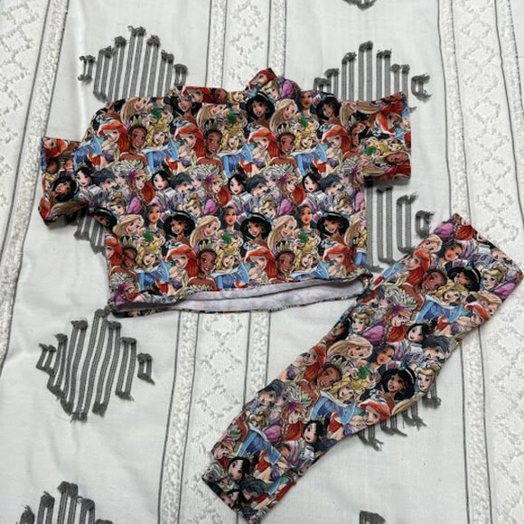 Boutique Disney Princess Legging and Top Set - Picture 3 of 4